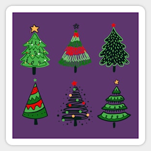 Christmas Tree Set Sticker